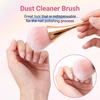 image:imageMelodySusie OrangePink Nail Art Dusting Brush Dust Collector Blush amp Powder Makeup Brush Acrylic Nail ToolOrangepink