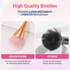 image:imageMelodySusie OrangePink Nail Art Dusting Brush Dust Collector Blush amp Powder Makeup Brush Acrylic Nail ToolOrangepink