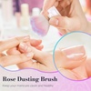 image:imageMelodySusie OrangePink Nail Art Dusting Brush Dust Collector Blush amp Powder Makeup Brush Acrylic Nail ToolPinkpurple