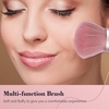 image:imageMelodySusie OrangePink Nail Art Dusting Brush Dust Collector Blush amp Powder Makeup Brush Acrylic Nail ToolRose
