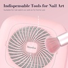 image:imageMelodySusie OrangePink Nail Art Dusting Brush Dust Collector Blush amp Powder Makeup Brush Acrylic Nail ToolRose