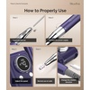 image:imageMelodySusie Plus20F Cordless UV Nail Lamp amp Professional 2 in 1 Nail Drill Kit 40000 RPM MB420G Purple