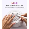 image:imageMelodySusie PocketSized Nail Dust Collector with Lightweight DesignHProA 6000RPM UltraSmall Nail Vacuum Fan with 3 Suction Modes and 30 Disposable Filter Papers for Beginner amp Daily Nail CareWhiteWhite