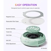image:imageMelodySusie PocketSized Nail Dust Collector with Lightweight DesignHProA 6000RPM UltraSmall Nail Vacuum Fan with 3 Suction Modes and 30 Disposable Filter Papers for Beginner amp Daily Nail CareWhiteGreen