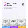 image:imageMelodySusie PocketSized Nail Dust Collector with Lightweight DesignHProA 6000RPM UltraSmall Nail Vacuum Fan with 3 Suction Modes and 30 Disposable Filter Papers for Beginner amp Daily Nail CareWhiteWhite