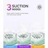 image:imageMelodySusie PocketSized Nail Dust Collector with Lightweight DesignHProA 6000RPM UltraSmall Nail Vacuum Fan with 3 Suction Modes and 30 Disposable Filter Papers for Beginner amp Daily Nail CareWhiteGreen