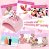 image:imageMelodySusie Portable Kids Nail Dryer Mini Nail Fan Quick Nail Dryer for Water Based Regular Kids Nail Polish Manicure ToolSafe for Hands SkinChildrens Gift Great Gift Stocking Stuffers for Girls