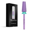 image:imageMelodySusie Professional 5 in 1 Nail Drill Bits 332 Carbide Tungsten Multifunction Bits Suitable for Manicure Pedicure Cuticle Gel Polishing Technicians Bits Purple Series BitM MediumPurpleSuper Cut Cross