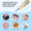 image:imageMelodySusie Professional 5 in 1 Nail Drill Bits 332 Carbide Tungsten Multifunction Bits Suitable for Manicure Pedicure Cuticle Gel Polishing Technicians Bits Purple Series BitM MediumLight Blue