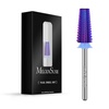 image:imageMelodySusie Professional 5 in 1 Nail Drill Bits 332 Carbide Tungsten Multifunction Bits Suitable for Manicure Pedicure Cuticle Gel Polishing Technicians Bits Purple Series BitM MediumPurpleStraight Cut