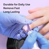 image:imageMelodySusie Professional 5 in 1 Nail Drill Bits 332 Carbide Tungsten Multifunction Bits Suitable for Manicure Pedicure Cuticle Gel Polishing Technicians Bits Purple Series BitM MediumPurple