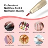 image:imageMelodySusie Professional 5 in 1 Nail Drill Bits 332 Carbide Tungsten Multifunction Bits Suitable for Manicure Pedicure Cuticle Gel Polishing Technicians Bits Purple Series BitM MediumRedSuper Cut Cross