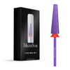 image:imageMelodySusie Professional 5 in 1 Nail Drill Bits 332 Carbide Tungsten Multifunction Bits Suitable for Manicure Pedicure Cuticle Gel Polishing Technicians Bits Purple Series BitM MediumPurple