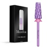 image:imageMelodySusie Professional 5 in 1 Nail Drill Bits 332 Carbide Tungsten Multifunction Bits Suitable for Manicure Pedicure Cuticle Gel Polishing Technicians Bits Purple Series BitM MediumPurpleSuper Cut Cross
