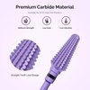 image:imageMelodySusie Professional Tornado Nail Drill Bits 332 Carbide Tungsten Multifunction Bits Suitable for Manicure Pedicure Cuticle Gel Polishing Salon Bits Purple Series BitX FinePurple