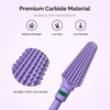 image:imageMelodySusie Professional Tornado Nail Drill Bits 332 Carbide Tungsten Multifunction Bits Suitable for Manicure Pedicure Cuticle Gel Polishing Salon Bits Purple Series BitX FinePurple