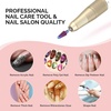 image:imageMelodySusie Professional Tornado Nail Drill Bits 332 Carbide Tungsten Multifunction Bits Suitable for Manicure Pedicure Cuticle Gel Polishing Salon Bits Purple Series BitX FineTapered Tornado Bit