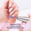 image:imageMelodySusie Professional Tornado Nail Drill Bits 332 Carbide Tungsten Multifunction Bits Suitable for Manicure Pedicure Cuticle Gel Polishing Salon Bits Purple Series BitX FinePurple
