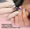 image:imageMelodySusie Professional Tornado Nail Drill Bits 332 Carbide Tungsten Multifunction Bits Suitable for Manicure Pedicure Cuticle Gel Polishing Salon Bits Purple Series BitX FineTapered Tornado Bit