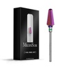 image:imageMelodySusie Professional Tornado Nail Drill Bits 332 Carbide Tungsten Multifunction Bits Suitable for Manicure Pedicure Cuticle Gel Polishing Salon Bits Purple Series BitX FineTapered Tornado Bit