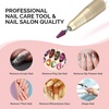 image:imageMelodySusie Professional Tornado Nail Drill Bits 332 Carbide Tungsten Multifunction Bits Suitable for Manicure Pedicure Cuticle Gel Polishing Salon Bits Purple Series BitX FineTapered Tornado Bit