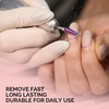 image:imageMelodySusie Professional Tornado Nail Drill Bits 332 Carbide Tungsten Multifunction Bits Suitable for Manicure Pedicure Cuticle Gel Polishing Salon Bits Purple Series BitX FineTapered Tornado Bit