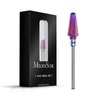 image:imageMelodySusie Professional Tornado Nail Drill Bits 332 Carbide Tungsten Multifunction Bits Suitable for Manicure Pedicure Cuticle Gel Polishing Salon Bits Purple Series BitX FineTapered Tornado Bit