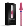 image:imageMelodySusie Professional Tornado Nail Drill Bits 332 Carbide Tungsten Multifunction Bits Suitable for Manicure Pedicure Cuticle Gel Polishing Salon Bits Purple Series BitX FinePink Blossom