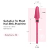 image:imageMelodySusie Professional Tornado Nail Drill Bits 332 Carbide Tungsten Multifunction Bits Suitable for Manicure Pedicure Cuticle Gel Polishing Salon Bits Purple Series BitX FinePink Blossom