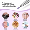 image:imageMelodySusie Professional Tornado Nail Drill Bits 332 Carbide Tungsten Multifunction Bits Suitable for Manicure Pedicure Cuticle Gel Polishing Salon Bits Purple Series BitX FinePurple