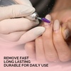 image:imageMelodySusie Professional Tornado Nail Drill Bits 332 Carbide Tungsten Multifunction Bits Suitable for Manicure Pedicure Cuticle Gel Polishing Salon Bits Purple Series BitX FineTapered Tornado Bit