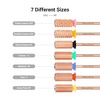 image:imageMelodySusie Safety Nail Drill Bits 332 Smooth Round Top Large Barrel Carbide Bits Suitable for Manicure Pedicure Cuticle Gel Polishing Beginners Bits Rose Gold Series BitS FineCrystal Rose Gold