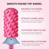 image:imageMelodySusie Safety Nail Drill Bits 332 Smooth Round Top Large Barrel Carbide Bits Suitable for Manicure Pedicure Cuticle Gel Polishing Beginners Bits Rose Gold Series BitS FinePink Blossom