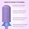 image:imageMelodySusie Safety Nail Drill Bits 332 Smooth Round Top Large Barrel Carbide Bits Suitable for Manicure Pedicure Cuticle Gel Polishing Beginners Bits Rose Gold Series BitS FineMacaron Purple