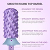 image:imageMelodySusie Safety Nail Drill Bits 332 Smooth Round Top Large Barrel Carbide Bits Suitable for Manicure Pedicure Cuticle Gel Polishing Beginners Bits Rose Gold Series BitS FineMacaron Purple