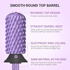 image:imageMelodySusie Safety Nail Drill Bits 332 Smooth Round Top Large Barrel Carbide Bits Suitable for Manicure Pedicure Cuticle Gel Polishing Beginners Bits Rose Gold Series BitS FineMacaron Purple