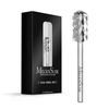 image:imageMelodySusie Safety Nail Drill Bits 332 Smooth Round Top Large Barrel Carbide Bits Suitable for Manicure Pedicure Cuticle Gel Polishing Beginners Bits Rose Gold Series BitS FineSilver
