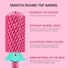 image:imageMelodySusie Safety Nail Drill Bits 332 Smooth Round Top Large Barrel Carbide Bits Suitable for Manicure Pedicure Cuticle Gel Polishing Beginners Bits Rose Gold Series BitS FinePink Blossom