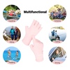 image:imageMelodySusie UV Gloves for Gel Nail Lamp Professional UPF50 UV Protection Gloves for Manicures Nail Art Skin Care Fingerless Anti UV Glove Protect Hands from UV Harm PinkBlush Pink