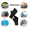 image:imageMelodySusie UV Gloves for Gel Nail Lamp Professional UPF50 UV Protection Gloves for Manicures Nail Art Skin Care Fingerless Anti UV Glove Protect Hands from UV Harm PinkAblack