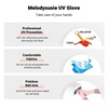 image:imageMelodySusie UV Gloves for Gel Nail Lamp Professional UPF50 UV Protection Gloves for Manicures Nail Art Skin Care Fingerless Anti UV Glove Protect Hands from UV Harm PinkBlush Pink