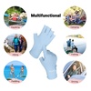 image:imageMelodySusie UV Gloves for Gel Nail Lamp Professional UPF50 UV Protection Gloves for Manicures Nail Art Skin Care Fingerless Anti UV Glove Protect Hands from UV Harm PinkBaby Blue