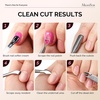 image:imageMelodysusie 3Pcs Cuticle Trimmer Set with DualEnded Cuticle Pusher and Cuticle Remover Stainless Steel Nail Cuticle Nipper Set Pedicure Manicure Tools for Home Salon3Pcs Cuticle Tools Set