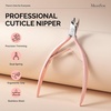 image:imageMelodysusie 3Pcs Cuticle Trimmer Set with DualEnded Cuticle Pusher and Cuticle Remover Stainless Steel Nail Cuticle Nipper Set Pedicure Manicure Tools for Home Salon1Pc Cuticle Nipper