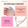 image:imageMelodysusie 3Pcs Cuticle Trimmer Set with DualEnded Cuticle Pusher and Cuticle Remover Stainless Steel Nail Cuticle Nipper Set Pedicure Manicure Tools for Home Salon1Pc Cuticle Nipper