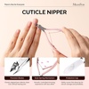 image:imageMelodysusie 3Pcs Cuticle Trimmer Set with DualEnded Cuticle Pusher and Cuticle Remover Stainless Steel Nail Cuticle Nipper Set Pedicure Manicure Tools for Home Salon3Pcs Cuticle Tools Set