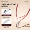 image:imageMelodysusie 3Pcs Cuticle Trimmer Set with DualEnded Cuticle Pusher and Cuticle Remover Stainless Steel Nail Cuticle Nipper Set Pedicure Manicure Tools for Home Salon1Pc Cuticle Nipper