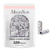 image:imageMelodySusie 120 Pcs Nail Drill Bits Small Sanding Bands for 31mm Mandrel Bit 180 Fine Grit Nail File for Acrylic Nails Gel Manicures and Pedicure Pink Only Sanding BandsZebra