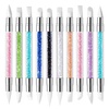 image:imageMelodySusie 5Pcs Nail Art Sculpture Pen Brushes for Resin Nail Art Tools for Design Nail Foil Carving Drawing Effect Shaping Drawing Nail Tools for Home Salon ManicureMulticolor C