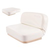 image:imageMelodySusie Foldable Nail Arm Rest for Nail Techs 5Level Adjustable Manicure Hand Rest Cushion Large PU Leather Nail Hand Pillow for Acrylic Gel Nail Art Salon Home Use WhiteWhite